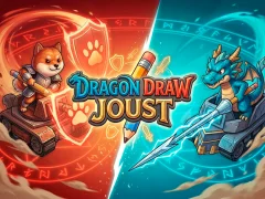 Cluiche Dragon Draw Joust ar líne