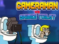 Cluiche Toilet Man vs Cameraman Squid Sniper ar líne