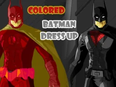 Cluiche Colored Batman Dress Up ar líne