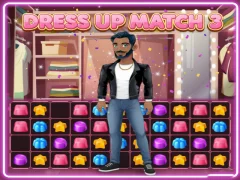 Cluiche Dress Up Match 3 ar líne