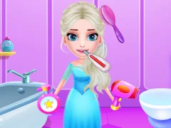 Cluiche Ice Princess Beauty Salon ar líne