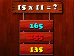 Cluiche Multiplication Math Challenge ar líne