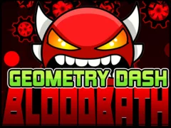 Cluiche Geometry Dash Bloodbath ar líne