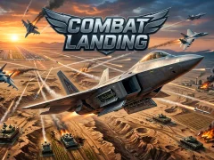 Cluiche Combat Landing ar líne