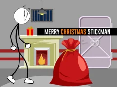 Cluiche Merry Christmas Stickman ar líne