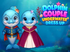 Cluiche Dolphin Couple Underwater Dress Up ar líne