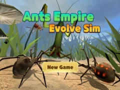 Cluiche Ants Empire Evolve Sim ar líne
