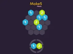 Cluiche Make 5 Hexa ar líne