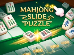 Cluiche Mahjong Slide Puzzle ar líne