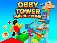 Cluiche Obby Tower Parkour Climb ar líne