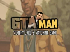 Cluiche GTA Man Memory Card & Matching Game ar líne