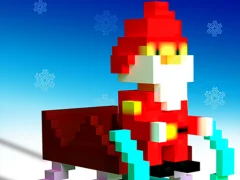 Cluiche Super Sliding Santa ar líne