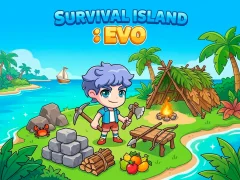 Cluiche Survival Island EVO ar líne