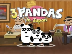 Cluiche 3 Pandas In Japan HTML5 ar líne