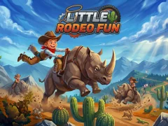 Cluiche Little Rodeo Fun ar líne