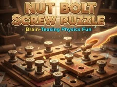 Cluiche Nut Bolt Screw Puzzle ar líne