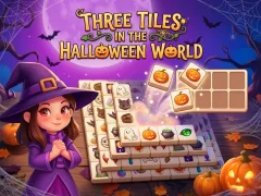 Cluiche The Three Tiles in the Halloween World ar líne