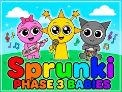 Cluiche Sprunki baby PHASE 3 ar líne