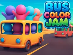 Cluiche Bus Color Jam ar líne