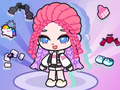 Cluiche Fashionista Avatar Studio Dress Up ar líne