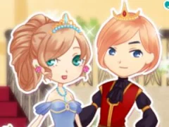 Cluiche Rromantic royal couple ar líne
