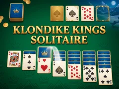 Cluiche Klondike Kings Solitaire ar líne