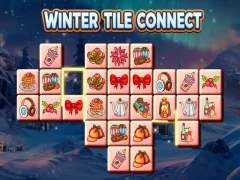 Cluiche Winter Tile Connect ar líne