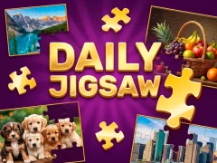Cluiche Daily Jigsaw ar líne