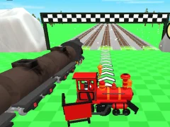 Cluiche Obby: Training on the Train ar líne