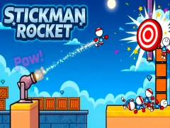 Cluiche Stickman Rocket ar líne