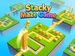 Cluiche Stacky Maze Game ar líne