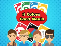 Cluiche 4 Colors Card Mania ar líne