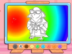 Cluiche Coloring Book: Spionero Golubiro ar líne