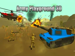 Cluiche Army Playground 3D ar líne