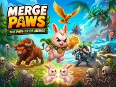 Cluiche Merge Paws ar líne