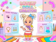 Cluiche Lovely Doll Creator ar líne