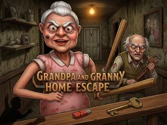 Cluiche Grandpa And Granny Home Escape ar líne