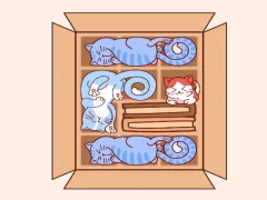 Cluiche Cats Block Puzzle ar líne