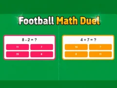 Cluiche Football Math Duel ar líne