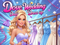 Cluiche Dove Wedding Dolly Dress Up ar líne