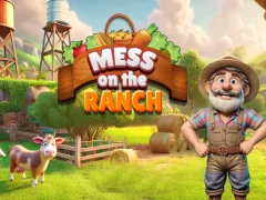 Cluiche Mess on the Ranch ar líne