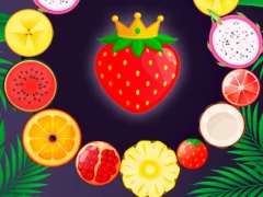Cluiche Fruit King Merge ar líne