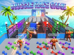 Cluiche Muscle Race Game ar líne