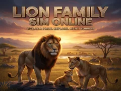 Cluiche Lion Family Sim Online ar líne