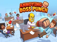 Cluiche Annoying Boss Punch ar líne