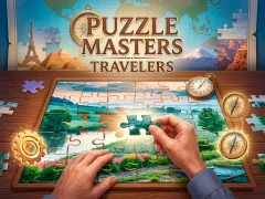 Cluiche Puzzle Masters: Travelers ar líne