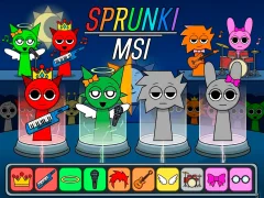 Cluiche Sprunki.MSI ar líne