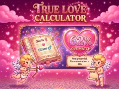 Cluiche True Love Calculator ar líne