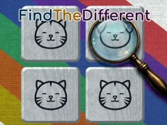 Cluiche FindTheDifferent ar líne