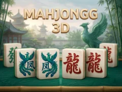 Cluiche Mahjongg 3D ar líne